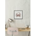 thumbnail image 4 of Parvez Taj Red Crab Framed Wall Art, 4 of 6