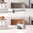 thumbnail image 4 of Clear Acrylic Mail Organizer File Sorters Workspace Organizer, 4 of 5