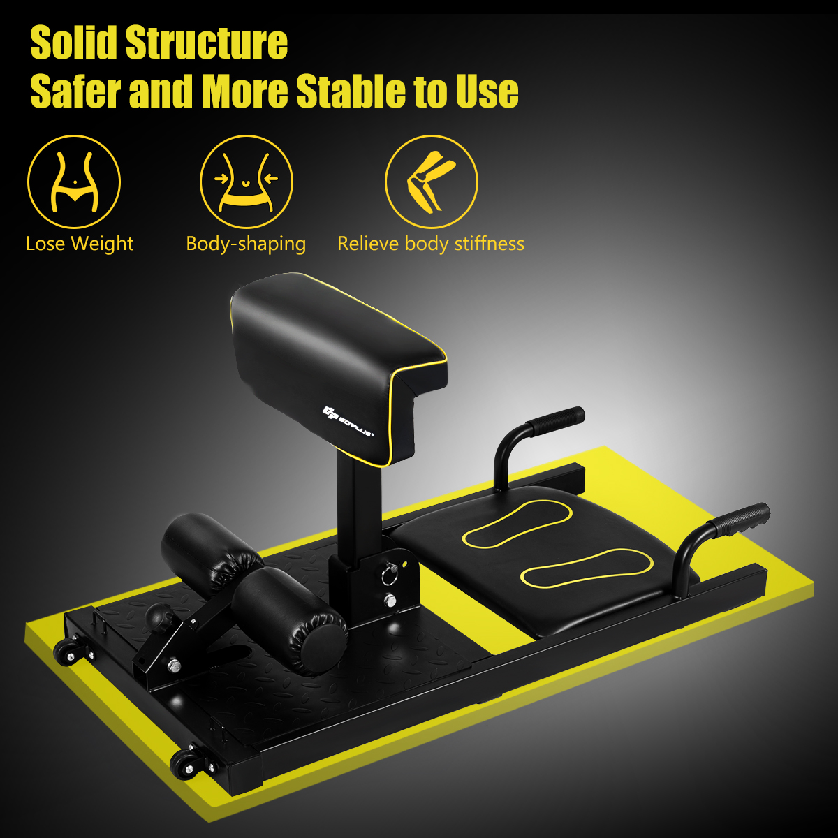Gpolus 8-in-1 Multifunction Squat Machine Deep Sissy Squat Home Gym Fitness Ab Trainer - image 10 of 10