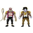 thumbnail image 4 of TMNT Turtles in Times - Pirate Rocksteady & Bebop - 7" Scale Action Figures, 4 of 4