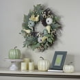 thumbnail image 2 of Northlight Pumpkins, Gourds and Pinecones Artificial Fall Harvest Twig Wreath - 22", 2 of 4