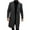Black, variant on Mens Blazer Coat Long Trench Coats Notched Collar Peacoat Single Breasted Outwear Winter Coat Classic Wool Coat Fleece Dressy Pea Coat Business Outfits(Black,M)