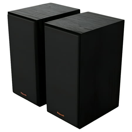 Klipsch - Reference 4" 35W 2-Way Powered Speakers (Pair) - Black