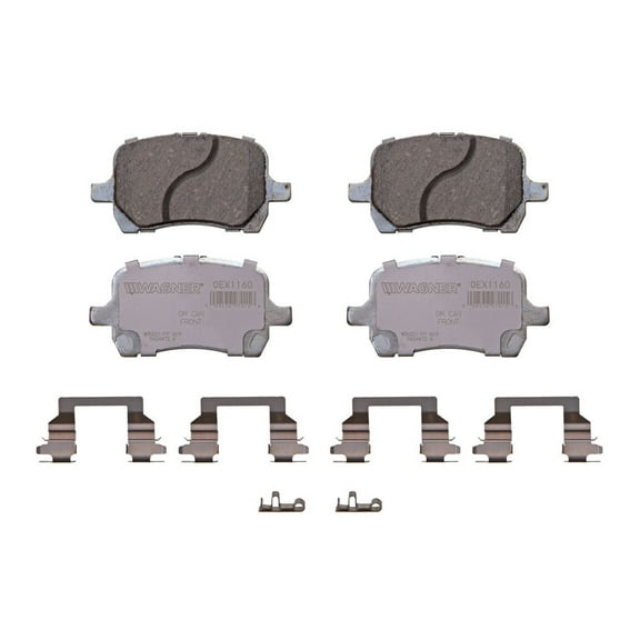 Disc Brake Pad Set Fits select: 2007-2012 CHEVROLET MALIBU, 2006-2010 PONTIAC G6