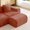 Red + Velvet, variant on Harrison Brown Velvet Ottoman Modular Cloud-Like Comfort No Assembly Needed