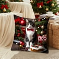 thumbnail image 1 of Christmas Pillow Cover Holiday Decoration Sofa Decoration Linen Pillow Home Sofa Holiday Decoration Pillow Cover 45x45cm, 1 of 6