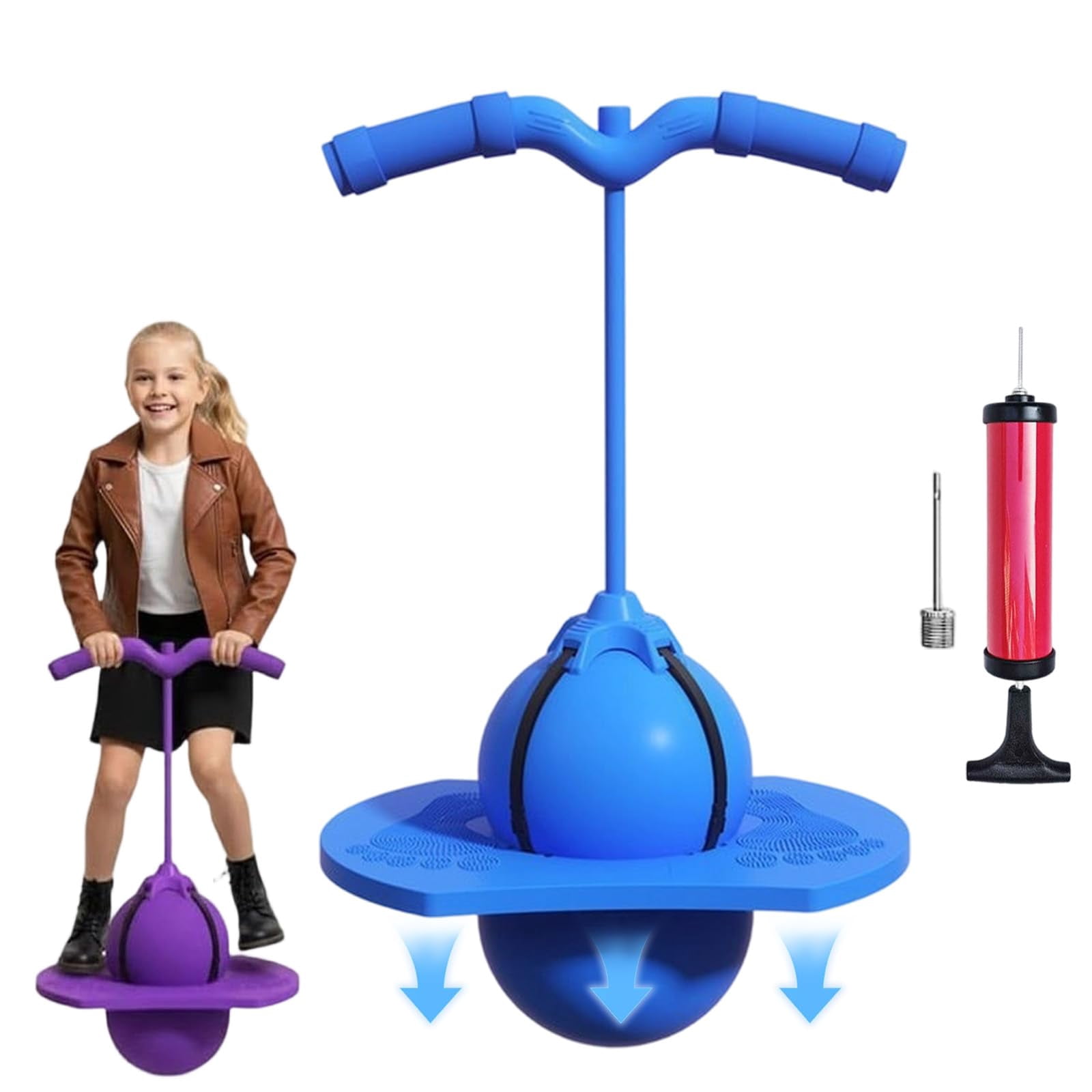 Flybar Super Pogo Stick for Kids & Adults 14+ – Strong Spring for