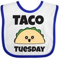 thumbnail image 3 of Inktastic Kawaii Taco Tuesday Boys or Girls Baby Bib, 3 of 4