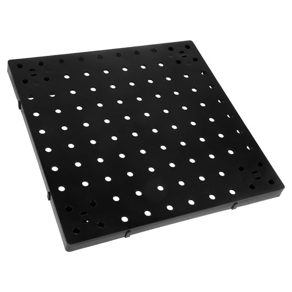 FONDOTIN Pegboards Panel Pegboard Panels Black 1Set