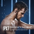 thumbnail image 5 of Lakukom Bluetooth Headphones, Deep Bass Wireless Running Headphones w/16 Hrs Playtime, Bluetooth Earbuds in-Ear w/Earhooks, IPX7 Waterproof Sports Earphones with Microphone for Calls, 5 of 5