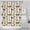 White, variant on White Cow Sunflower Pattern Shower Curtain 36"x72" ,Bathroom Decorative Shower Curtains Set with 12 Hooks,Modern Waterproof Washable Shower Curtain