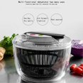 thumbnail image 3 of High-Efficiency Kitchen Gadget, Vegetable Dryer Washer With Space-Saving Design For Salad Preparation, Non-Toxic Pp Multifunctional Dehydrator Ideal, 3 of 5