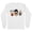 White, variant on Scissors Coffee Halloween Long Sleeve Shirt Unisex Large White