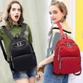thumbnail image 3 of Casual Waterproof Large Capacity Women's Backpack（Black）, 3 of 4