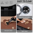 thumbnail image 5 of COEQINE SUV Cargo Mat for Dogs, Durable Trunk Floor Mat Machine Washable Easy to Clean Pet Accessories for Dogs Cats Fit for Most Sedans, SUVs, Golden Retriever Heart Paw, 5 of 7