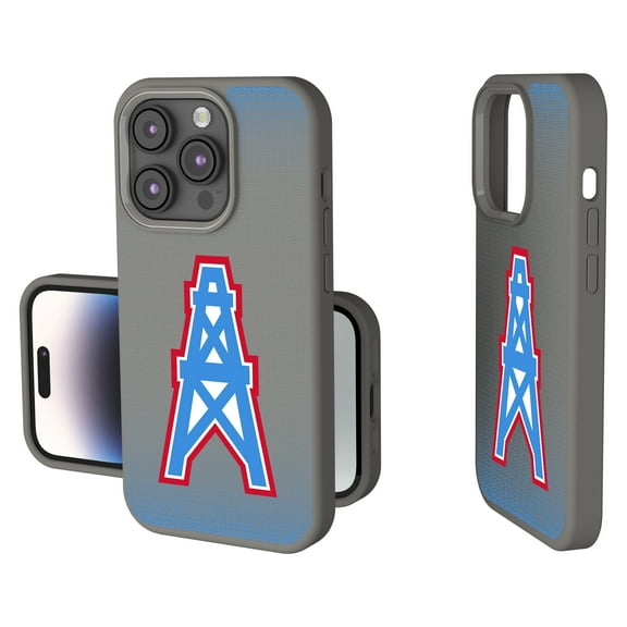 Houston Oilers Linen Logo iPhone Soft Touch Case