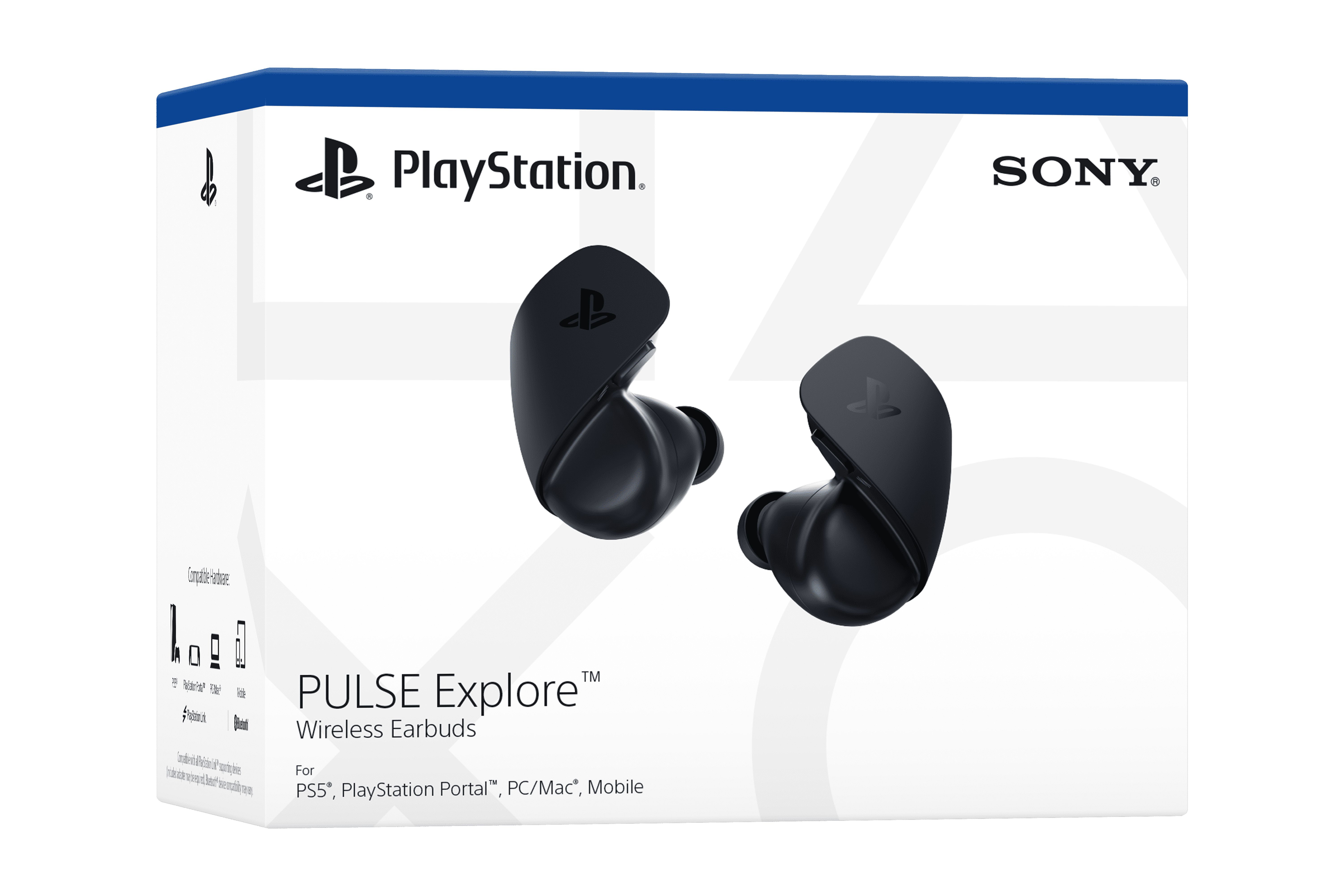 PlayStation PULSE Explore Wireless Earbuds, Midnight Black photo 7
