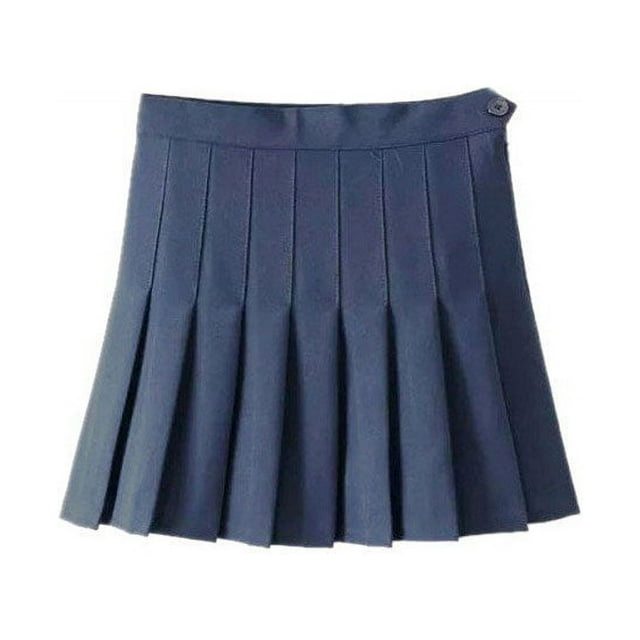 Jupe Taille Haute pour Femme Fille Skate Tennis Golf Robe à Carreaux à la Mode Courte Évasée Plissée Mini Jupe