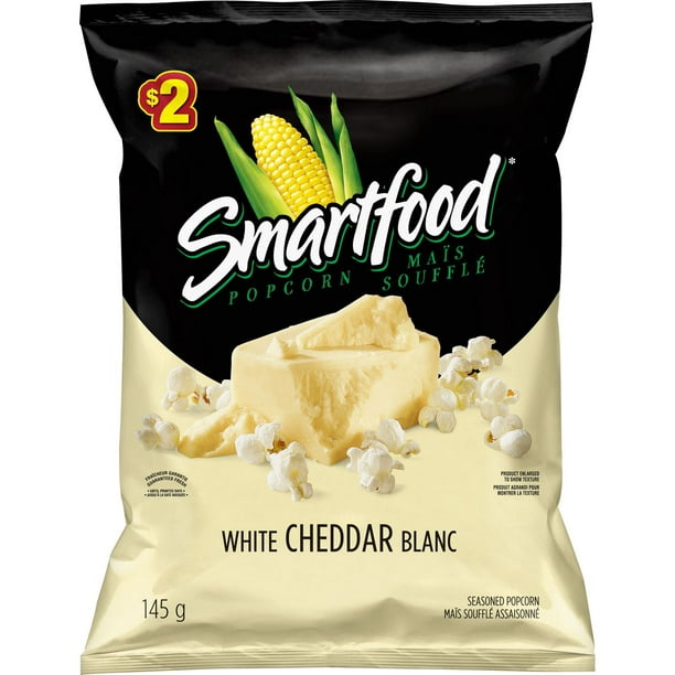 Smartfood® Maïs soufflé - Saveur de fromage cheddar blanc