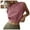 Hot Pink, variant on Women's Crop Top Athletic Shirts - Sleeveless Yoga Tops for Running/Gym - Soft Cotton Material, Trendy Loose Fit