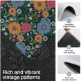 thumbnail image 3 of Pioneer Flower Floral Print Pattern Kitchen Rugs Sets Of 3,Kitchen Runner Rugs Non Skid Washable,Decorative Kitchen Floor Mats for Kitchen,Sink,Laundry,17X30 Inch + 17X47 Inch + 17X59 Inch, 3 of 6