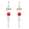 thumbnail image 1 of 2 Pcs Stabilizer Stainless Steel Spiral Wind Chimes for Outside Red, 1 of 6