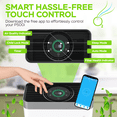 thumbnail image 2 of PURO²XYGEN P500 HEPA Home Air Purifier with Filter for Dust, Dander, Smoke - Up to 550 sqft Large Room, 2 of 9