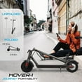 thumbnail image 5 of Hover-1 Journey Gen One Self Balancing Folding Electric Scooter for Adults, LED Lights, 16 mph Max Speed, Black, 5 of 5
