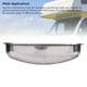 thumbnail image 3 of Fregadero de cocina, Fregadero Cuadrado RV 304 Acero inoxidable 13 x 13 x 3.1 Pulgadas para autocaravana, 3 of 7