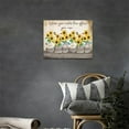 thumbnail image 4 of Farmhouse Office Wall Art Inspirational In This Office Pictures Wall Decor Motivational Teamwork Sunflower Canvas Decor Prints Painting Framed Office Artwork for Office Ready to Hang 12"x16", 4 of 6