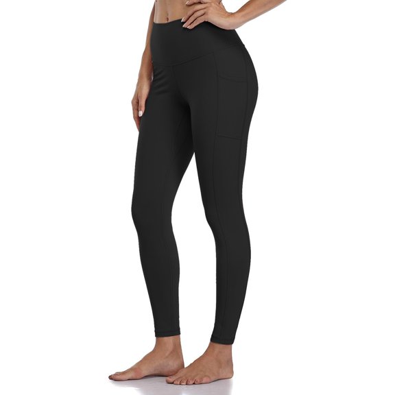 Vedolay Yoga Pant Flare Women Casual Summer Pants High Waisted Loose Yoga Sweatpants Pants with Pockets,Black XL