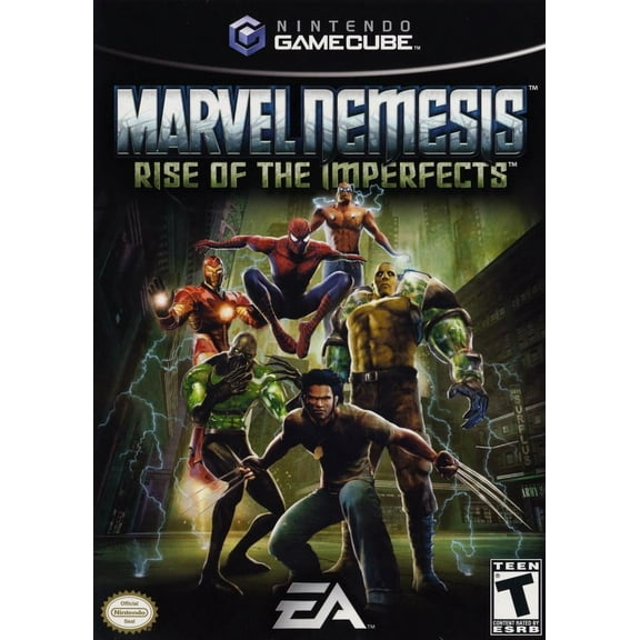 Restored Marvel Nemesis: Rise of the Imperfects | Nintendo GameCube (Refurbished)