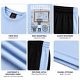 thumbnail image 5 of Quad Seven Boys Activewear Set – 2 Piece Athletic Basketball Shirt and Gym Shorts, Lightweight Breathable Sports Outfit for Boys, 5 of 7