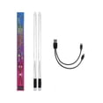 thumbnail image 1 of LED Light Emitting Drumsticks 15 Colour Gradient USB Rechargeable+Switch Electronic Drumsticks for, 1 of 5
