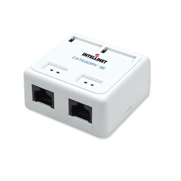 Cat5e Surface Mount 2 ports