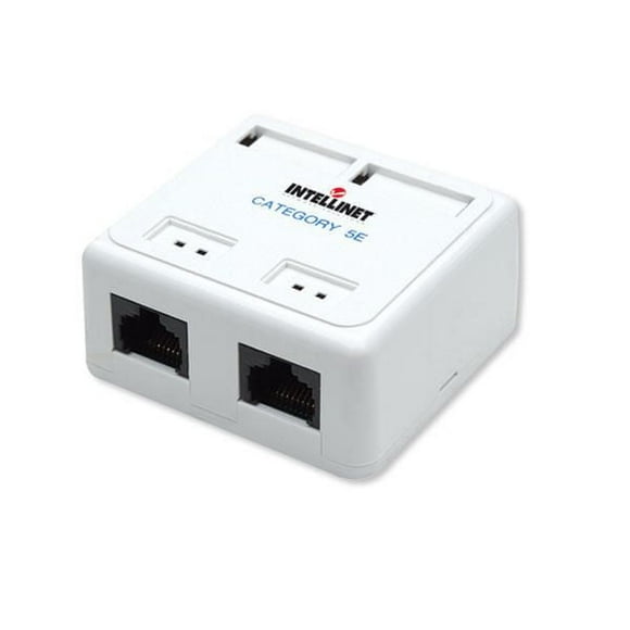 Cat5e Surface Mount - 2 port