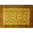 thumbnail image 1 of Ahgly Company Machine Washable Indoor Rectangle Persian Yellow Traditional Area Rugs, 3' x 5', 1 of 4