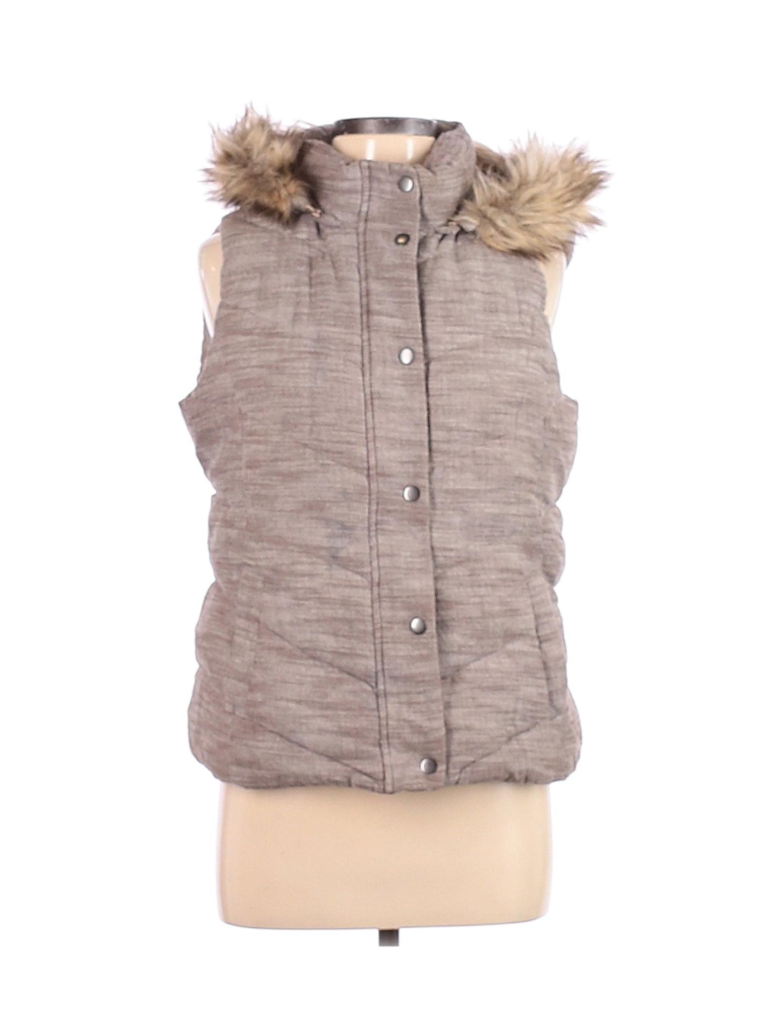 Gap Outlet PreOwned Gap Outlet Women's Size M Faux Fur Vest