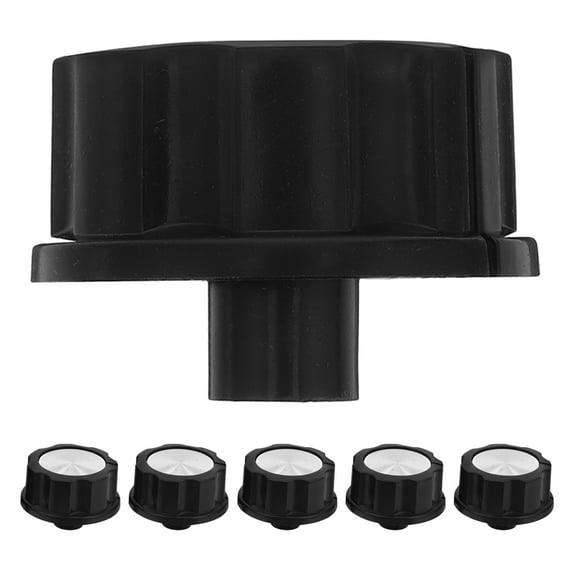 FOLOYORI Air Fryer Replacement Switch Knobs Timer Knob Abs Multi 6pcs Modern
