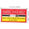thumbnail image 3 of YISITIAN 60 Pcs Sticker Fasten Your Belt Stickers Fasten Your Warning Fasten Vehicle Sticker Labels Adhesive Sticker Label Copper Plate Stickers Red CJ919-2299, 3 of 9