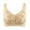 Beige, variant on Penkiiy Women Bras Women Fashion Sports Bra Wire Free Underwear One-Piece Bra Everyday Underwear Pink Bras