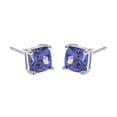 thumbnail image 4 of Gin & Grace 14KT WG Genuine Tanzanite Earring., 4 of 4