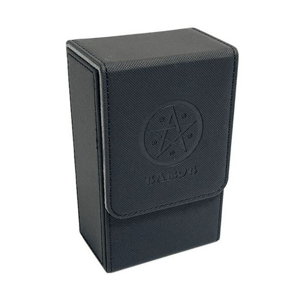 Capacity Tarot Cards Box PU Leather Tarots Case Container Collection Board Game Card Sleeve Holder Box