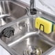 thumbnail image 1 of Estante de pared para almacenamiento de esponjas de baño, estante autoadhesivo para fregadero plata Sywqhk Libre de BPA, 1 of 3