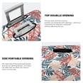 thumbnail image 5 of Fotbe Tropical Leaves Luggage Cover Protector,Suitcase Protector,Scratch and Dirt Resistant,Fits 18-32 Inch Luggage-Small, 5 of 9