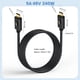 thumbnail image 3 of Cable De Datos USB C, Cable De PVC De Alta Velocidad De Transferencia PD 240W Cable De Datos Profesional USB 4.0 Tipo C Para Dispositivos Tipo C, 3 of 7