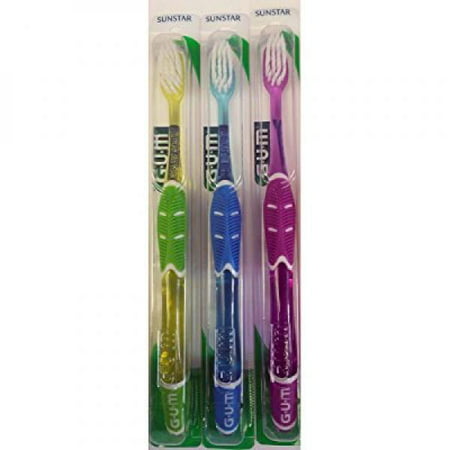 GUM 527 Technique Deep Clean Toothbrush -Ultra Soft Compact by (Best Toothbrush Recommended By Dentists)
