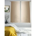 thumbnail image 3 of Beige Ombre Sheer Curtains 72 Inch Length 2 Panels Set for Living Room/Bedroom, Modern Gradient Abstract Art Semi Curtain Sheers Drapes Rod Pocket Curtains Window Treatment Set 52''x72''x2, 3 of 7