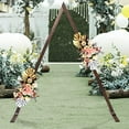 thumbnail image 2 of 8.2ft H Wooden Wedding Arch Triangle Backdrop Arch Stand for Wedding Ceremony Wooden Decor Rustic Decorations, 2 of 9