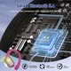 thumbnail image 2 of Auriculares inalámbricos Qecnato Bluetooth 5.4 75H Playtime IP7 Rose Gold, 2 of 7